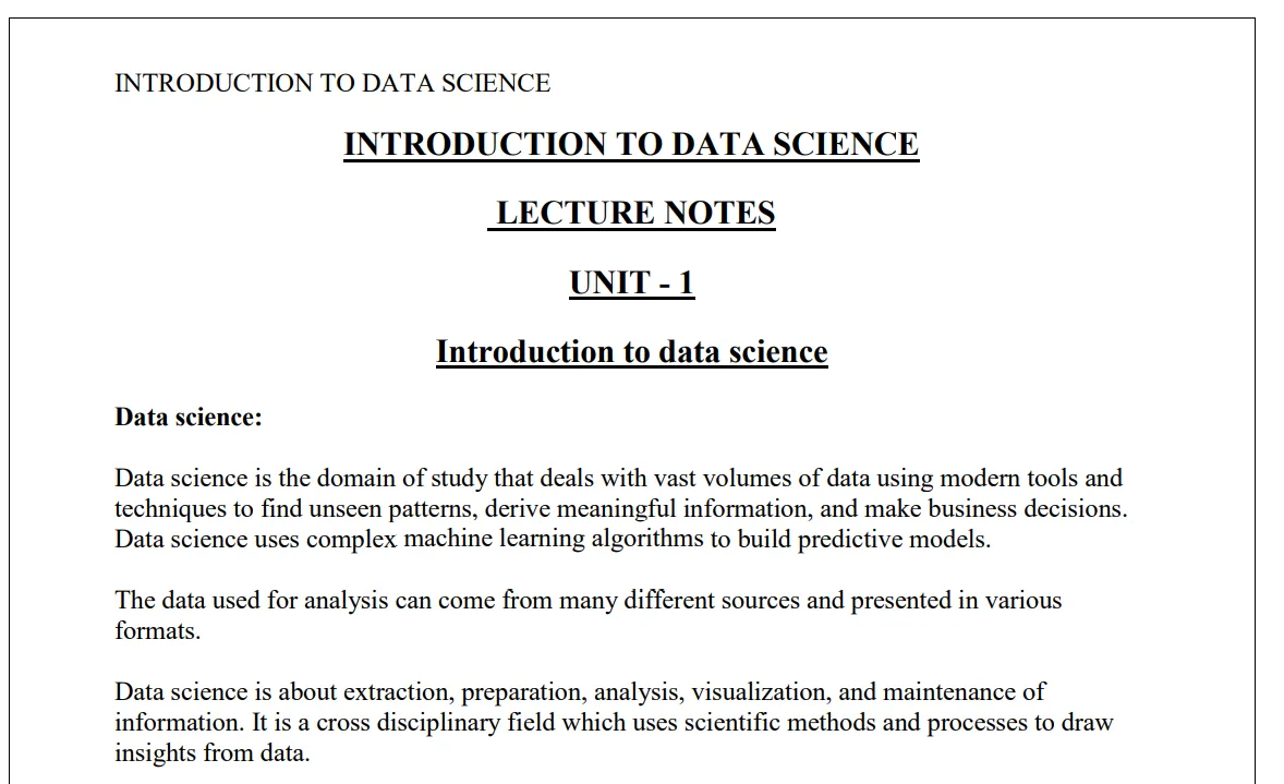 Python Programming & Data Science Foundations by Harsh Goyal
